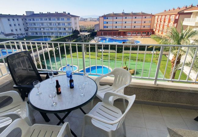 Apartamento en Estartit - Blaumar  A33 Vista piscina