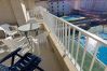 Apartament en Estartit - Blaumar  A33 vista a la piscina Apartament en Estartit - Blaumar  A33 vista a la piscina