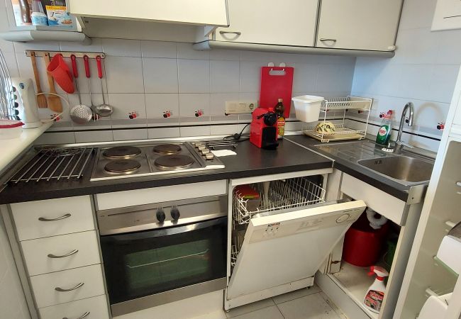 Ferienwohnung in Estartit - Blaumar   A33 Blick auf den Pool Ferienwohnung in Estartit - Blaumar   A33 Blick auf den Pool