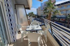 Terrace with table and chairs