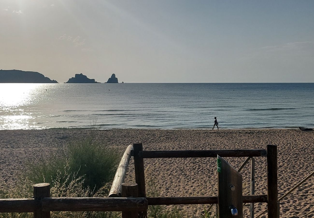 Beautiful view of the beach and the Medes Islands Beautiful view of the beach and the Medes Islands