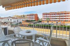 Terrace with awning