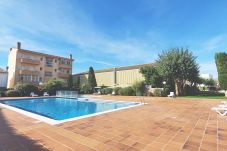 Community pool for adults and pool for children