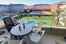 Apartment in Estartit - Blaumar   A33 view of the pool