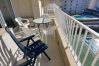 Apartment in Estartit - Blaumar   A33 view of the pool Apartment in Estartit - Blaumar   A33 view of the pool